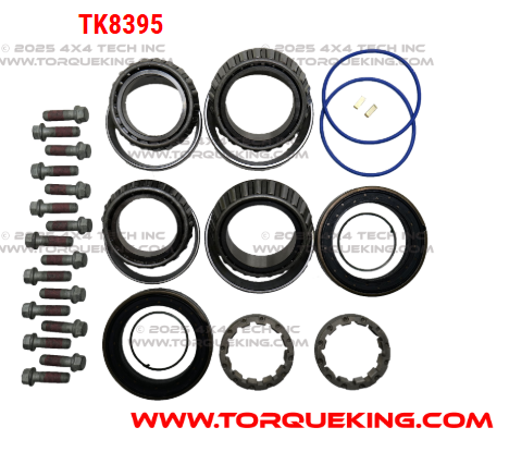 TK8395 Rear Wheel Bearing & Seal Kit without Tools for 2019-up Ram 4500, 5500