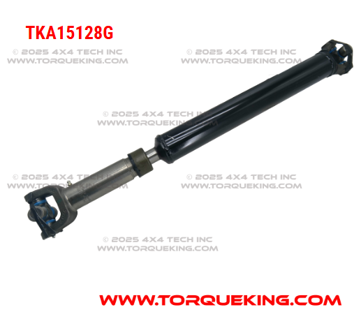 TKA15128G 1310 Front Driveshaft, Greaseable Torque King 4x4