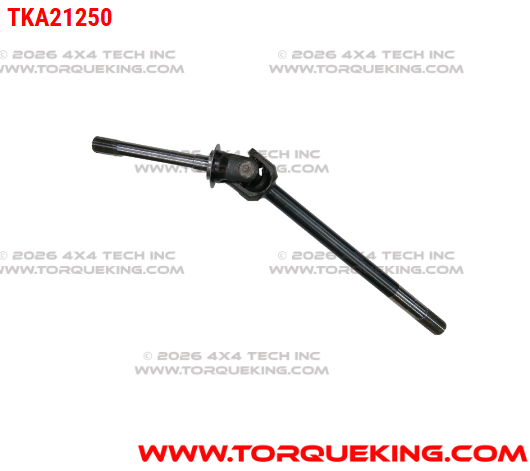 TKA21250 76-77 F250 Dana 60 Left Axle Shaft Assembly Torque King 4x4
