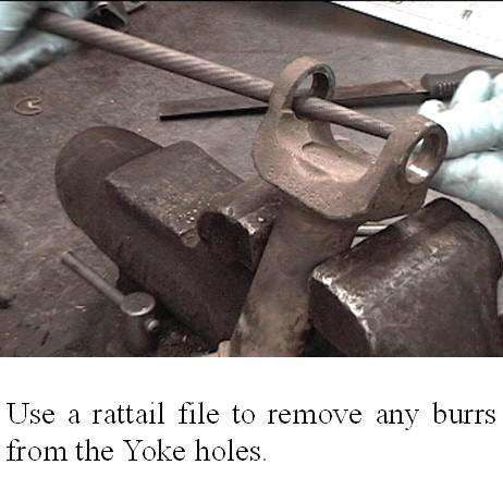 TSB3504 Internal C-Clip Single Cardan U-Joint Replacement Service Bulletin Torque King 4x4