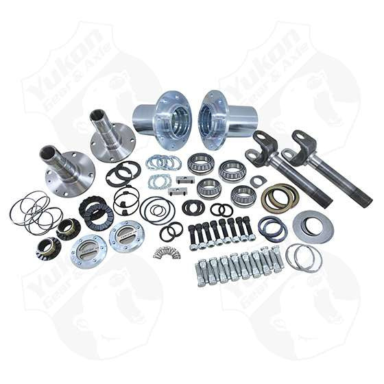 Y100011 00-08 SRW Yukon Spin Free® Front Locking Hub Conversion Kit Torque King 4x4
