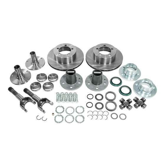 YU WU-07 27 Spline Spin Free Locking Hub Conversion Kit for TJ, XJ, YJ Torque King 4x4