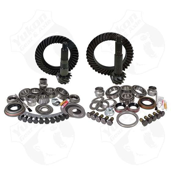 YGK001 Yukon 4.56 Ratio Gear & Install Kit for XJ, YJ Dana 30F, Dana 35R Torque King 4x4