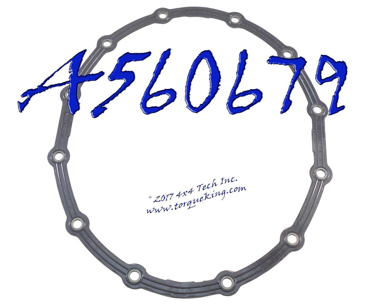 A560679 Reusable Front Differential Cover Pan Gasket for AAM 9-1/4" 12B Torque King 4x4