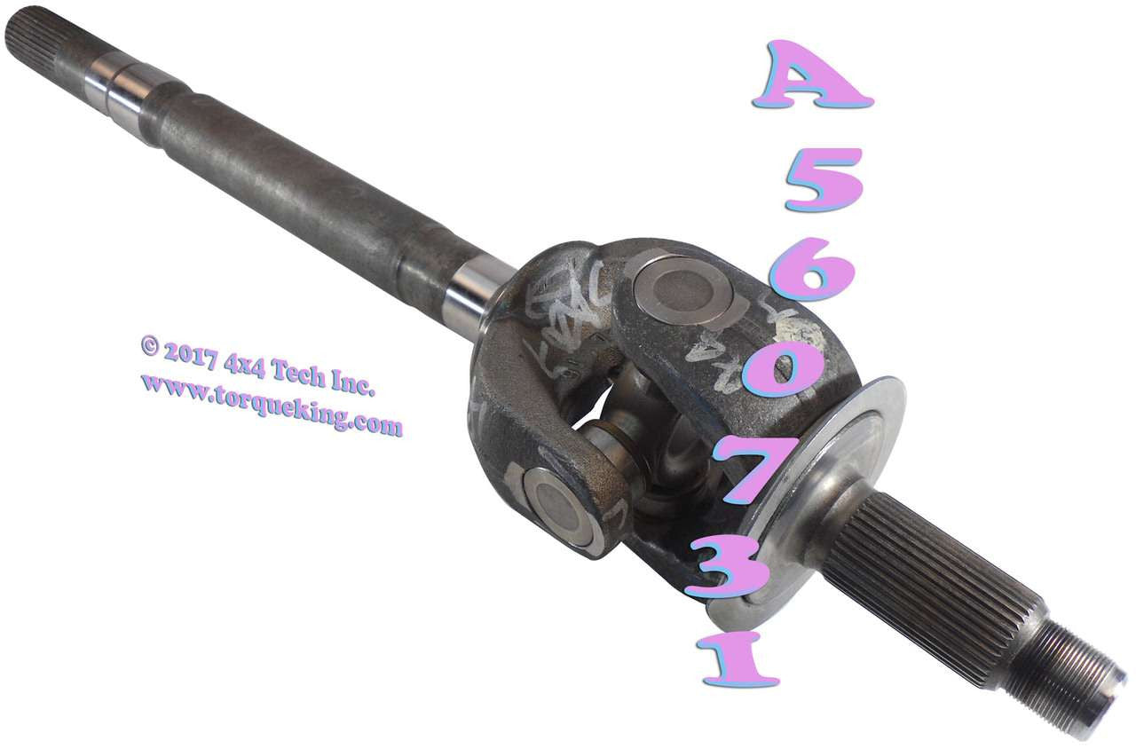 A560731 Left Axle Shaft Assembly for 2013.5-2019 AAM 9-1/4" 12 Bolt Front Torque King 4x4