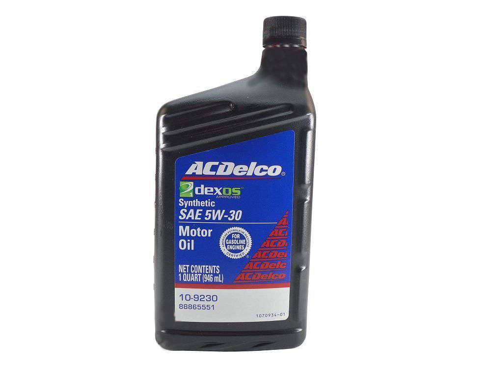 AC Delco 10-9246 Dexos1 5w30 Engine Oil GM 88865991 1 Quart Bottle Torque King 4x4