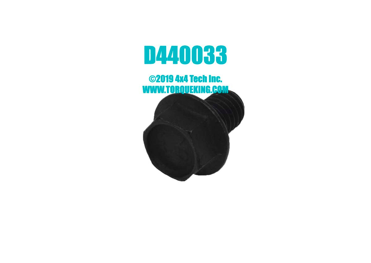 D440033 3/8" Diff Cover Screw for Dana 60, Dana 70, and Dana 80 Axles Torque King 4x4