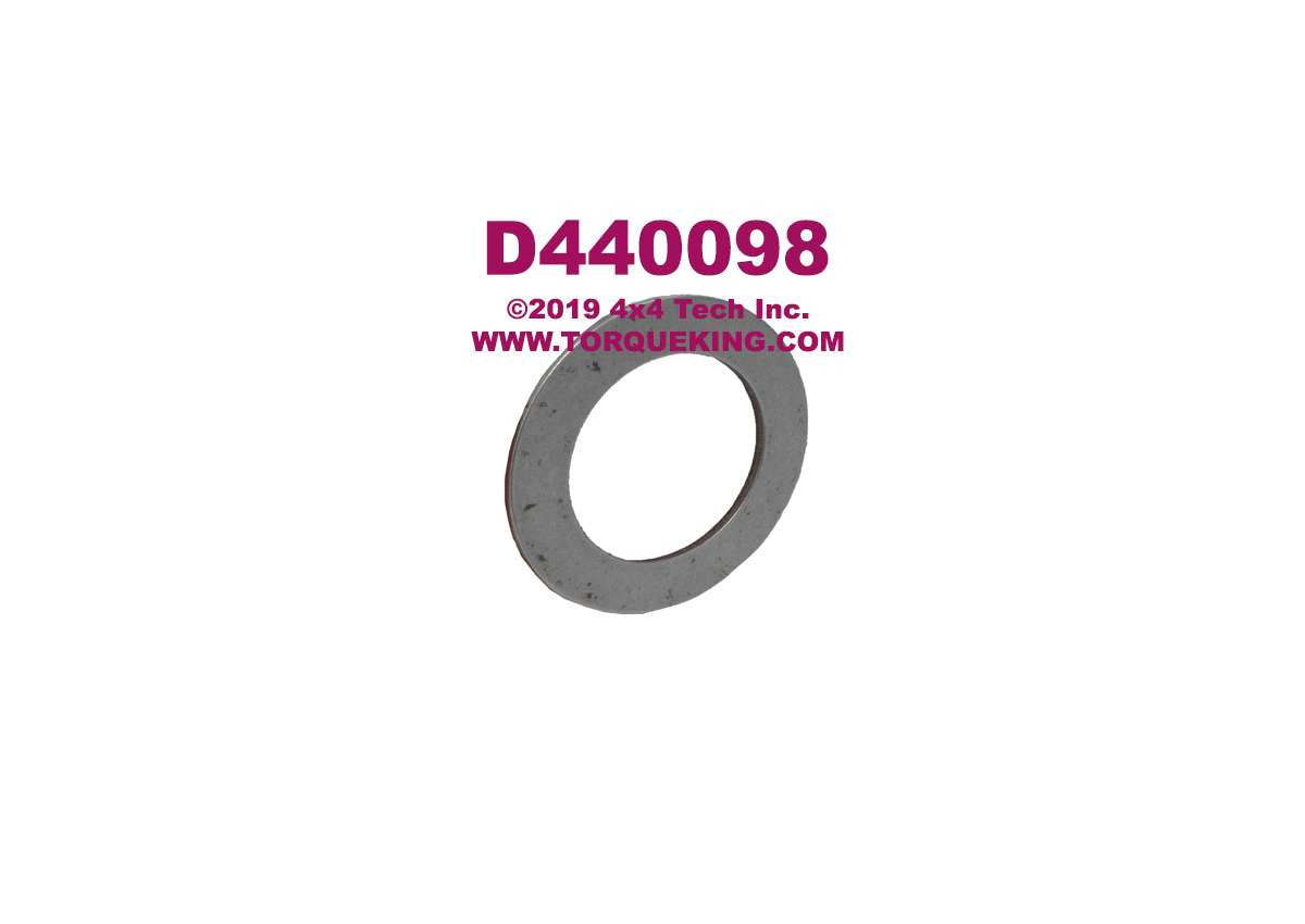 D440098 Thrust Washer for Ranger, Bronco II Dana 28IFS Front Axles Torque King 4x4