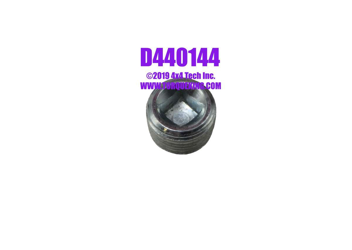D440144 Axle Fill Plug or Drain Plug for Dana and Spicer Axles Torque King 4x4
