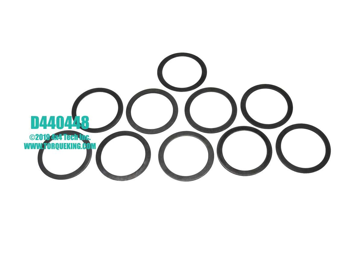 D440448 10 Piece Dana Super 60 Master Pinion Depth Shim Kit Torque King 4x4