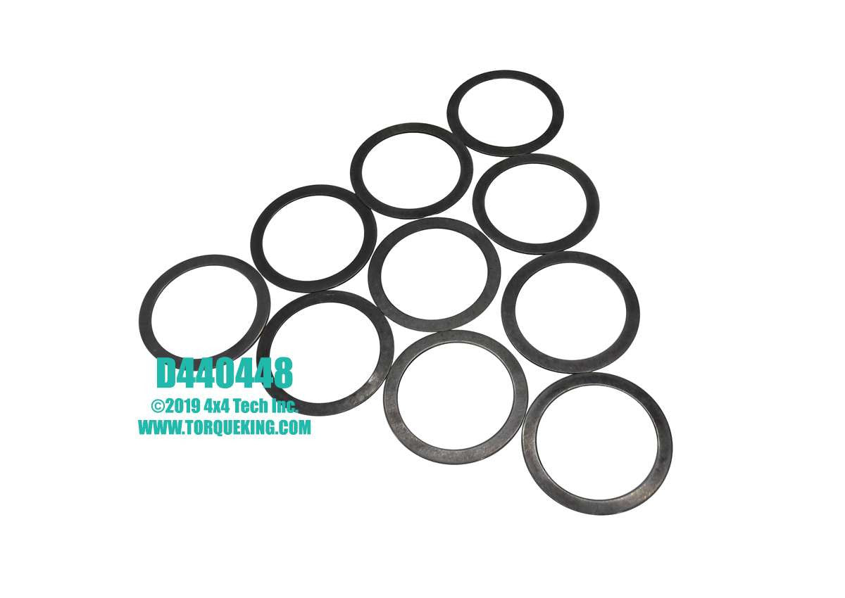 D440448 10 Piece Dana Super 60 Master Pinion Depth Shim Kit Torque King 4x4