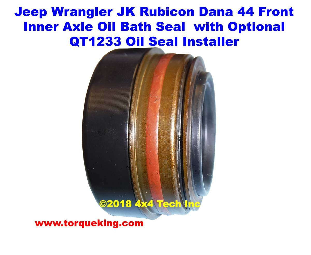 D440600 Oil Bath Type Inner Axle Shaft Seal for 2012-2018 Jeep JK Torque King 4x4