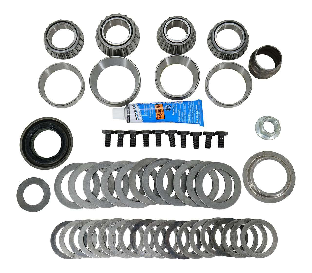 D440662 Dana 30 Diff Bearing Overhaul Kit for 2007-2018 JK Torque King 4x4