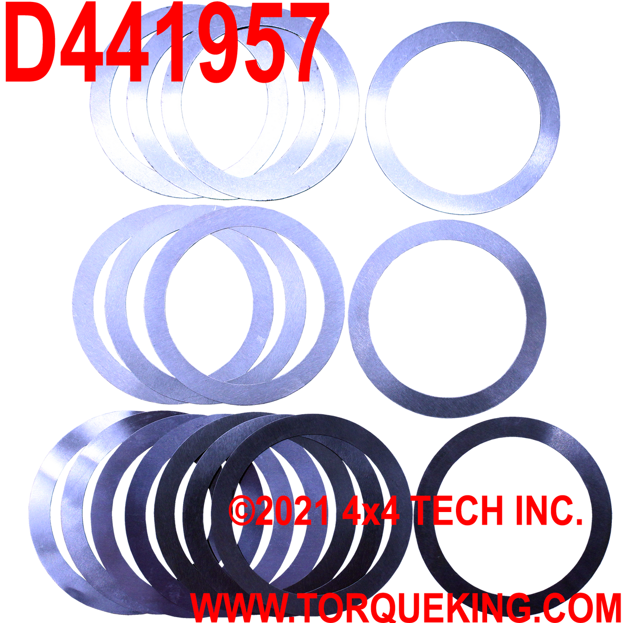 D441957 DIFF SHIM KIT Torque King 4x4