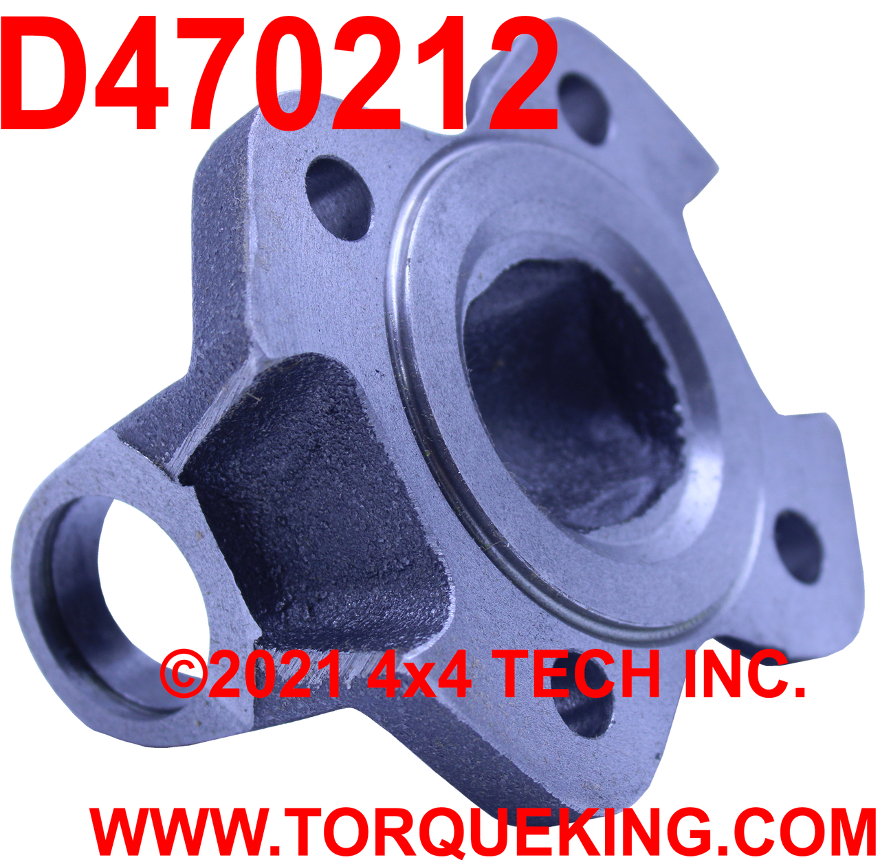 D470212 1310 Series Rear Driveshaft Flange Yoke for Mahindra Roxor Torque King 4x4