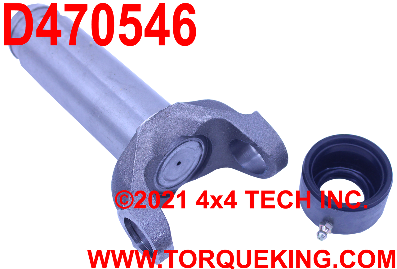 D470546 Greaseable, Long Reach 1330 Series 16 Spline Slip Yoke Torque King 4x4