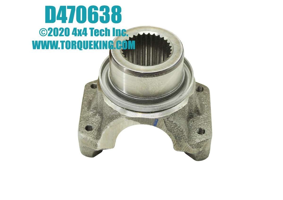 D470638 1310 Series 29 Spline Dana 60, Dana 70 Strap & Bolt Pinion Yoke Torque King 4x4