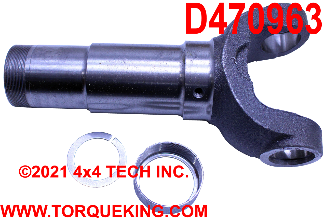 D470963 1-1/2" x 16 Spline x 7-13/16" Long 1410 Series Rear Driveshaft Slip Yoke Torque King 4x4