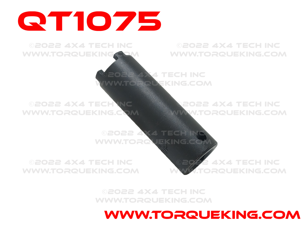 QT1075 1/2" Drive Ball Joint Adjuster Sleeve Socket for Dana 30, Dana 44, GM 10 Bolt, Roxor Torque King 4x4