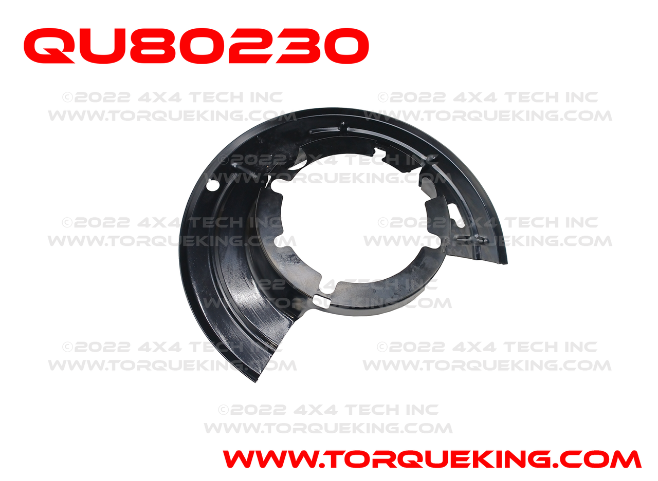 QU80230 Front Left Brake Shield for 2005-2012 F-250 & F-350 Super 60 Torque King 4x4