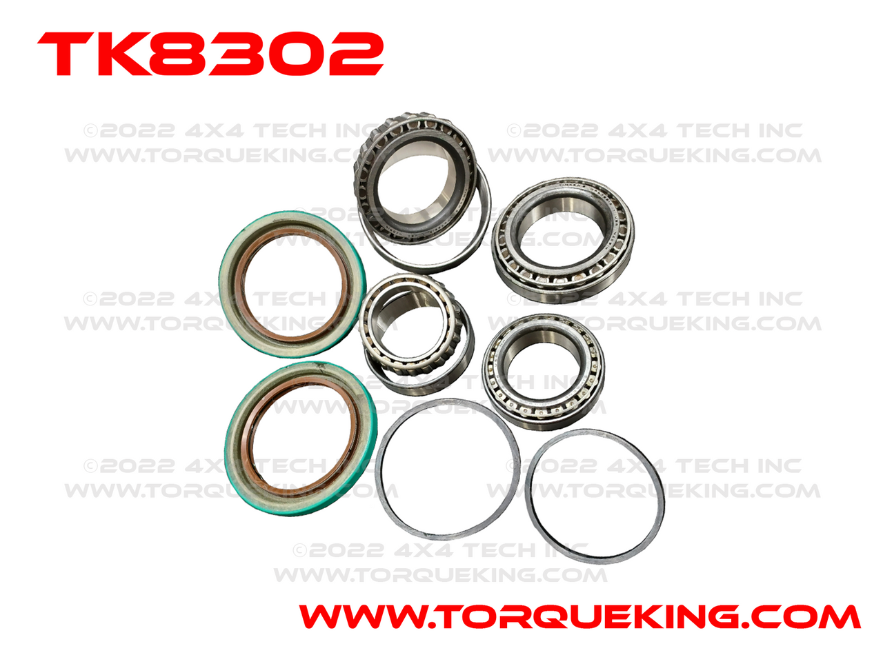 TK8302 Master 2005-2006.5 F350 D80 DRW Rear Wheel Bearing Kit NO Tools Torque King 4x4