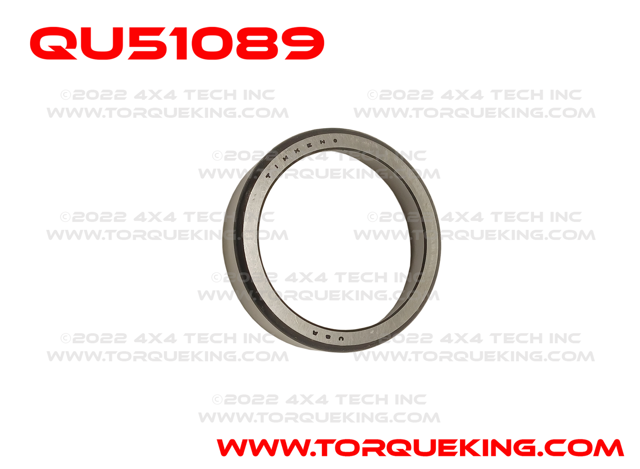QU51089 TimkenÂ® Differential Bearing Cup for Jeep Dana 25 Front Axles Torque King 4x4