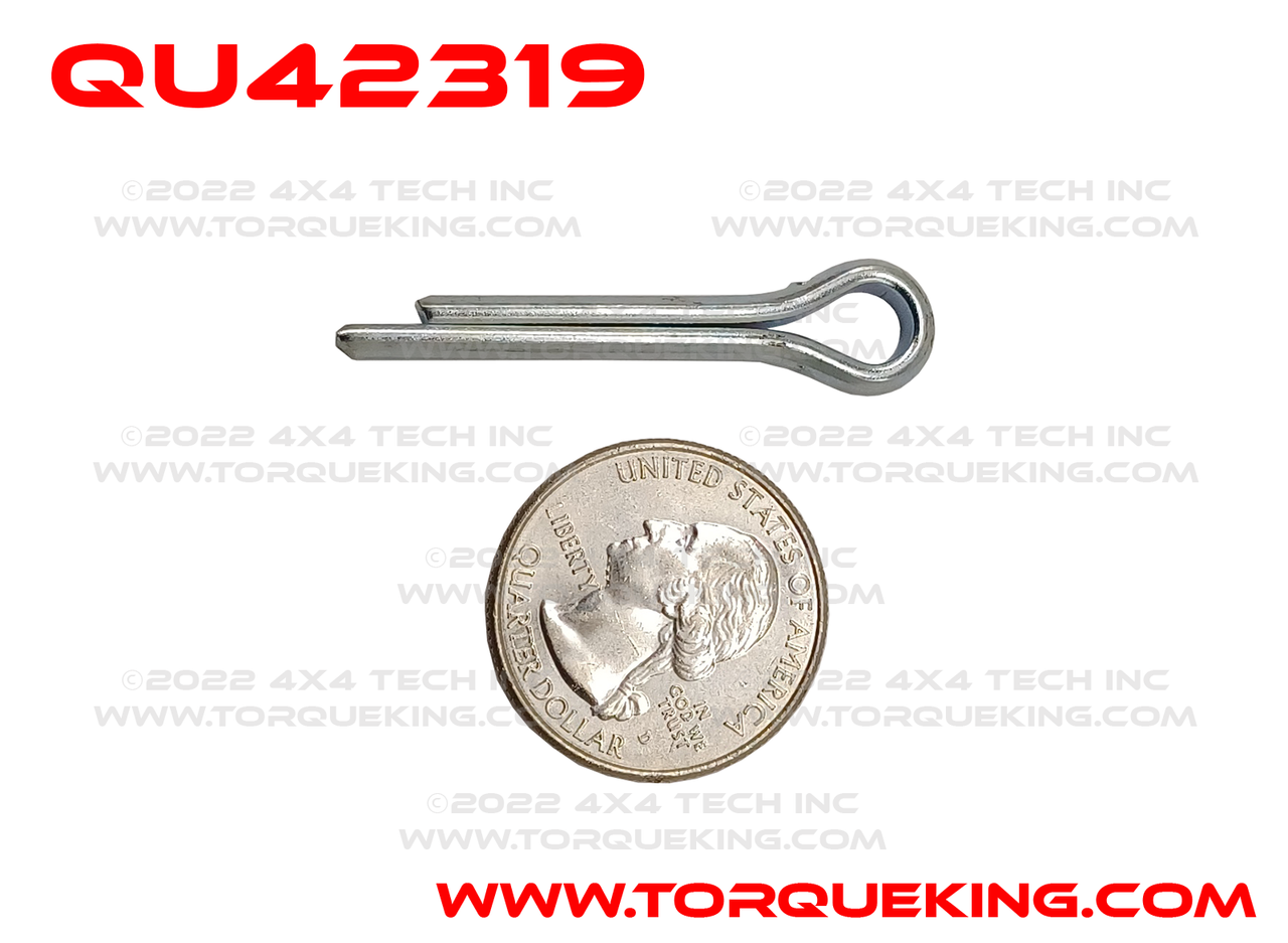 QU42319 Diff Bearing Adjuster Lock Cotter Pin for Dana S110/S111 Torque King 4x4