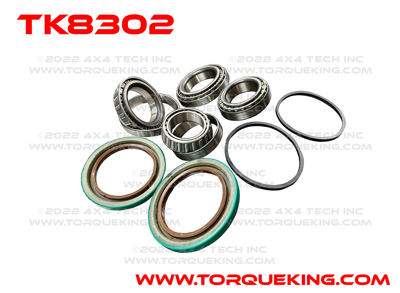 TK8302 Master 2005-2006.5 F350 D80 DRW Rear Wheel Bearing Kit NO Tools Torque King 4x4