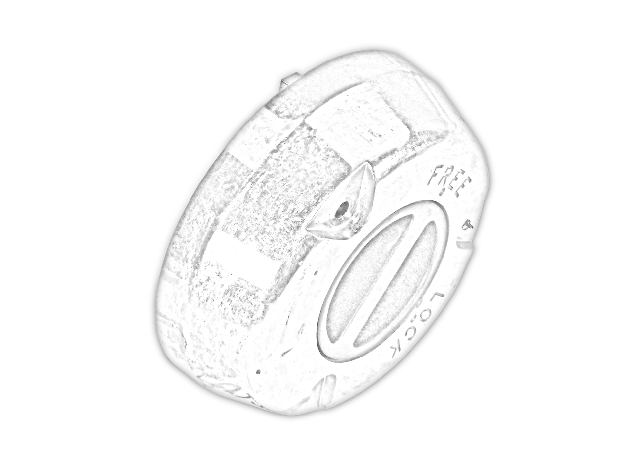 TK20738 1995-1997 Ford F250, F350 4x4 Manual Hublock Cap Assembly Torque King 4x4