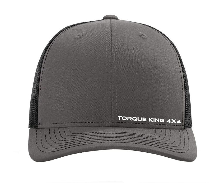 QU90066 Torque King® Mid-Profile Trucker Snapback 6-Panel Mesh Hat Torque King 4x4