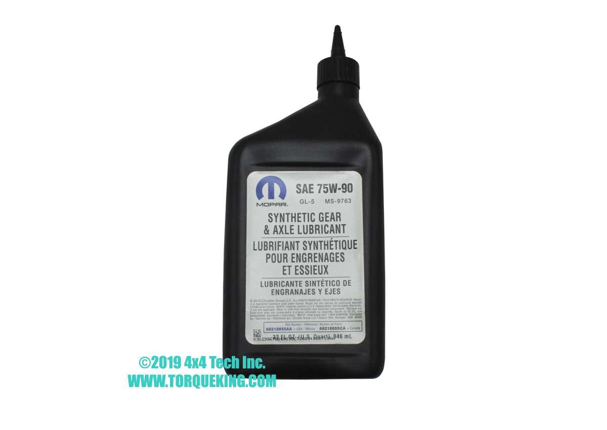 Mopar 68218655AA 75w90 Oil Torque King 4x4