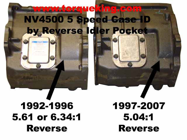 NV4500 Build Tags for Chevy, Dodge, GMC, and Ram IDN-108 Torque King 4x4