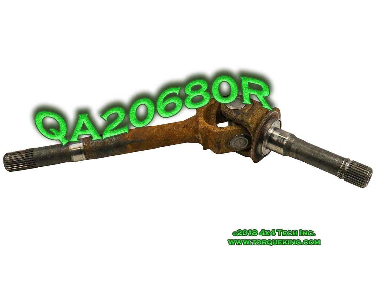 QA20680R 90-94 Dana 35IFS Reconditioned Right Axle Shaft Assembly Torque King 4x4