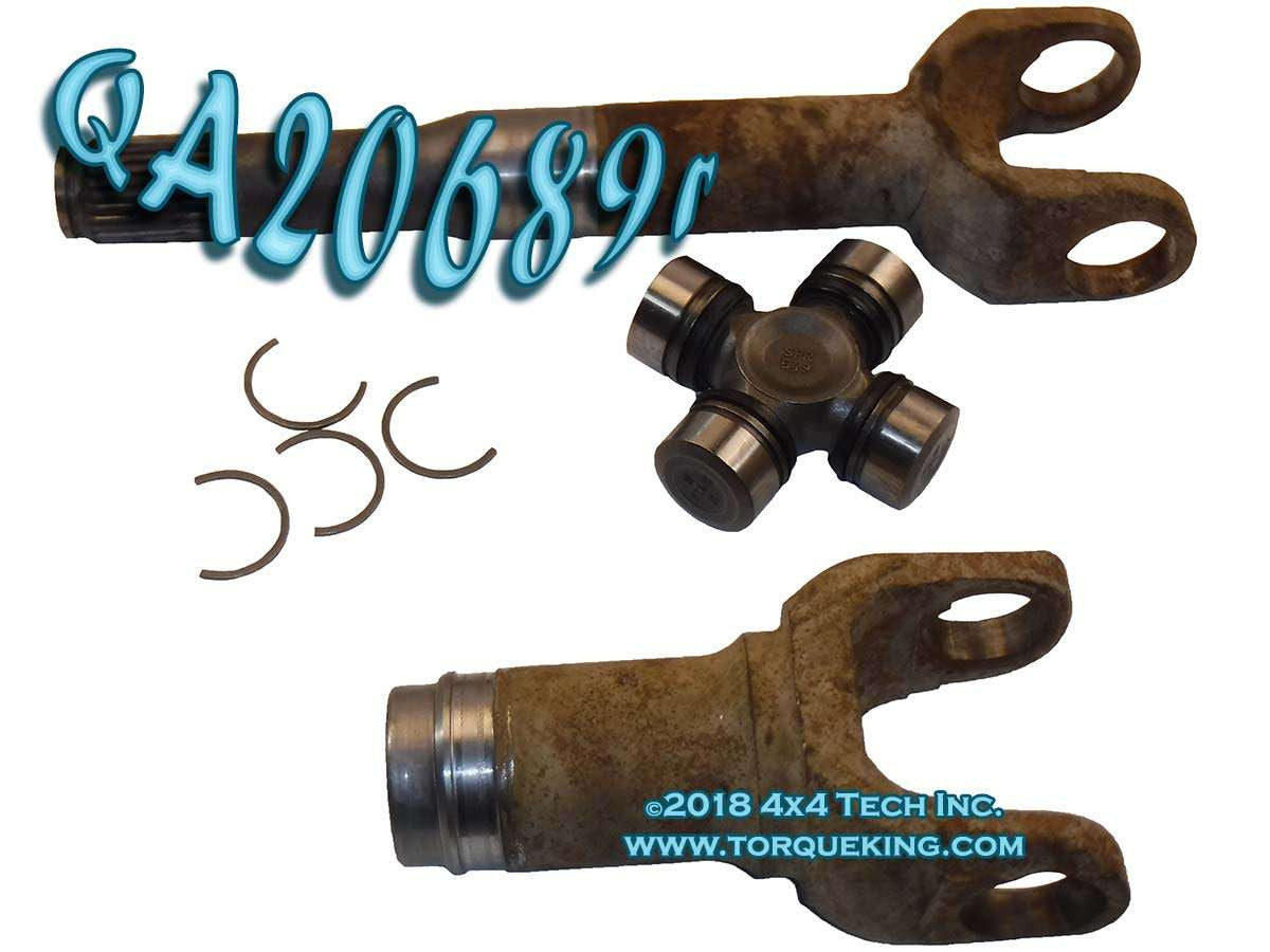 QA20689R Reconditioned Differential Output Shaft & Slip Yoke Assembly Torque King 4x4