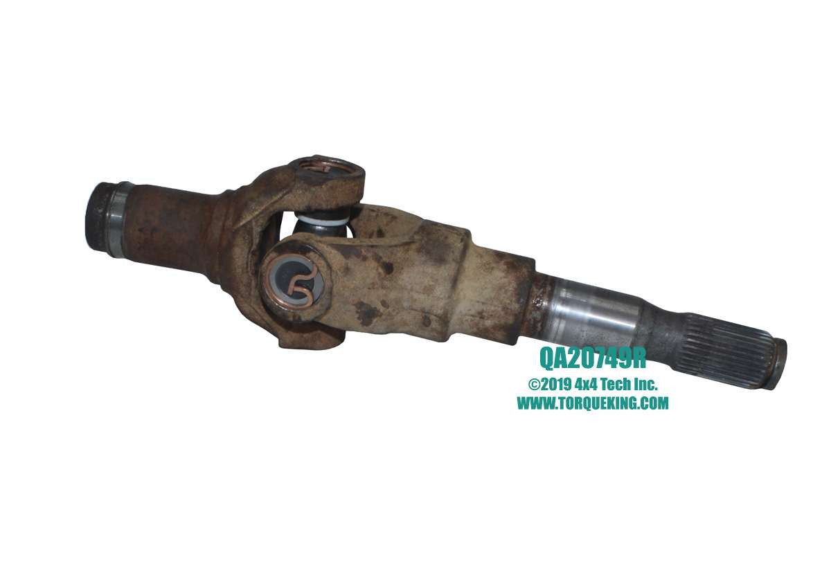 QA20749R Recon Dana 50IFS Right Differential Output Shaft Assembly Torque King 4x4