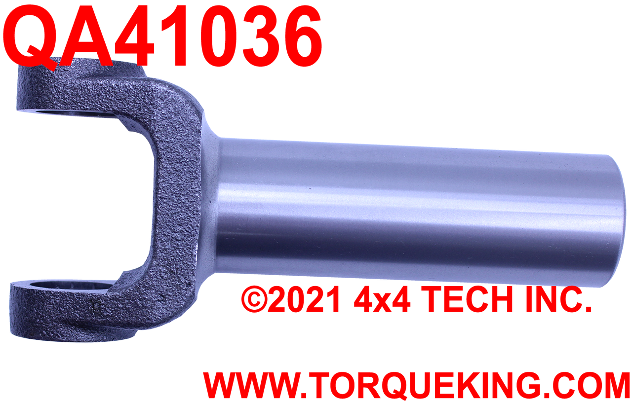 QA41036 7260 Series Slip Yoke for Dodge NV4500 4x2 Transmissions Torque King 4x4