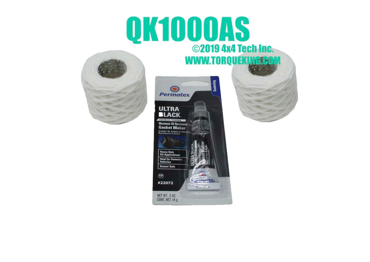 QK1000AS Replacement Filter Pack & RTV Torque King 4x4