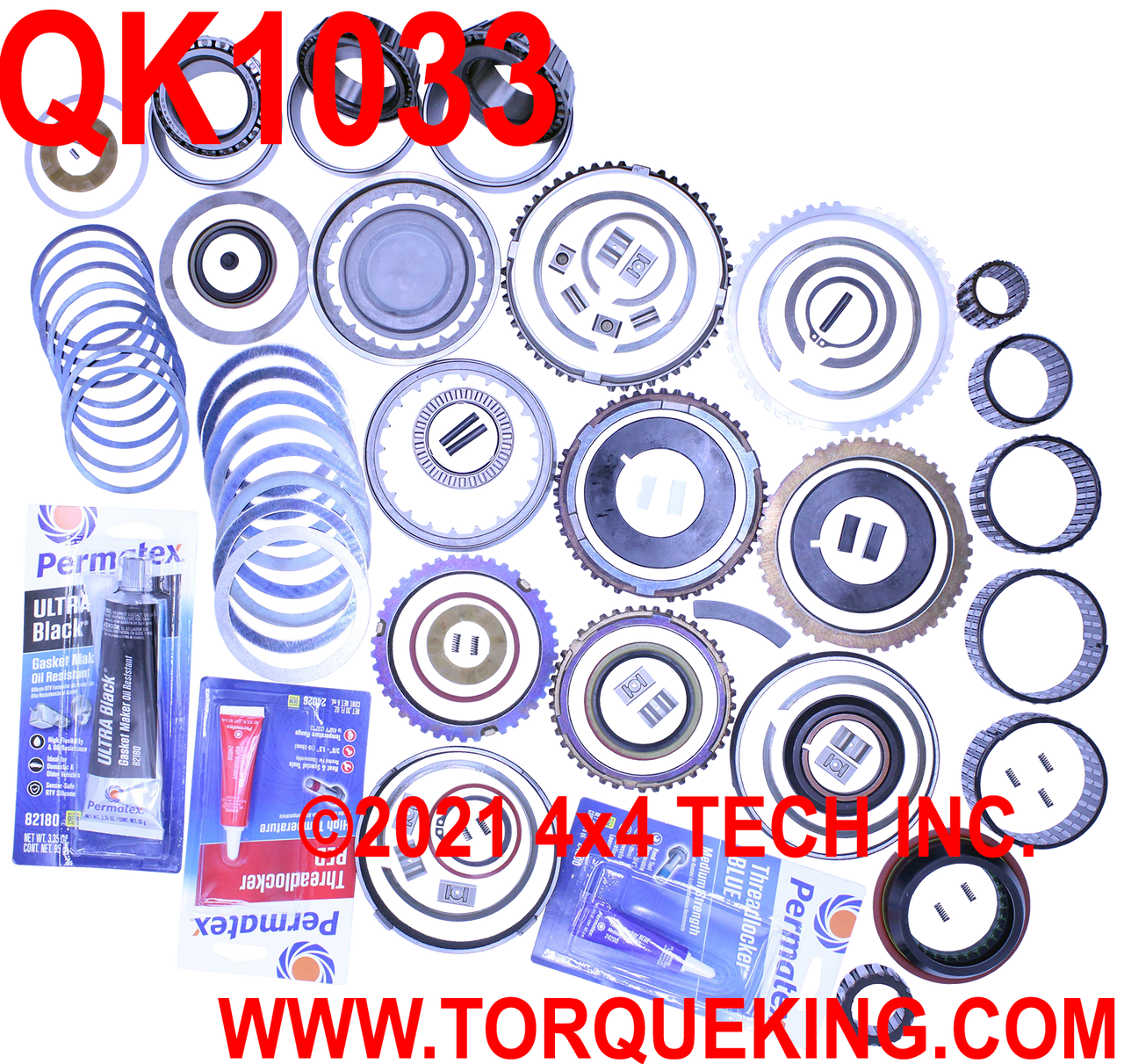 QK1033 1997-2005 Premium Rebuild Kit for Dodge NV4500 Torque King 4x4