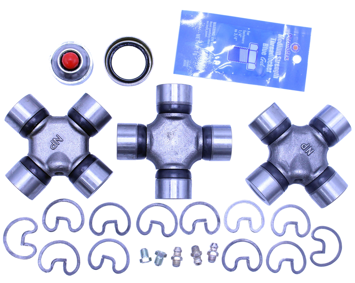 CV REPAIR KIT WITH CENTERING BALL AND 3 1310 SERIES U-JOINTS