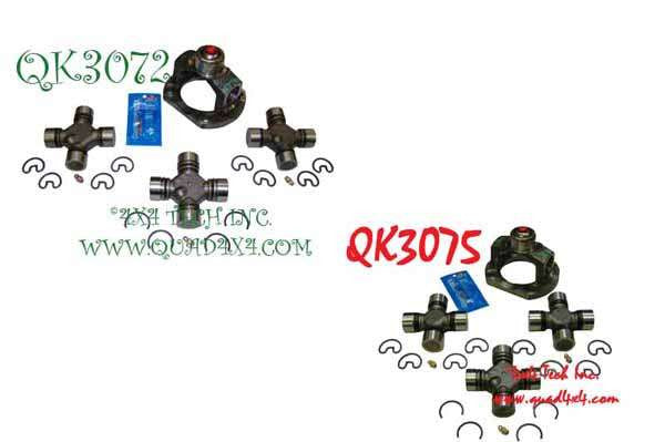 QK3072 1330x3R Custom Front Driveshaft Rebuild Kit for 2003-2005 Ram Torque King 4x4