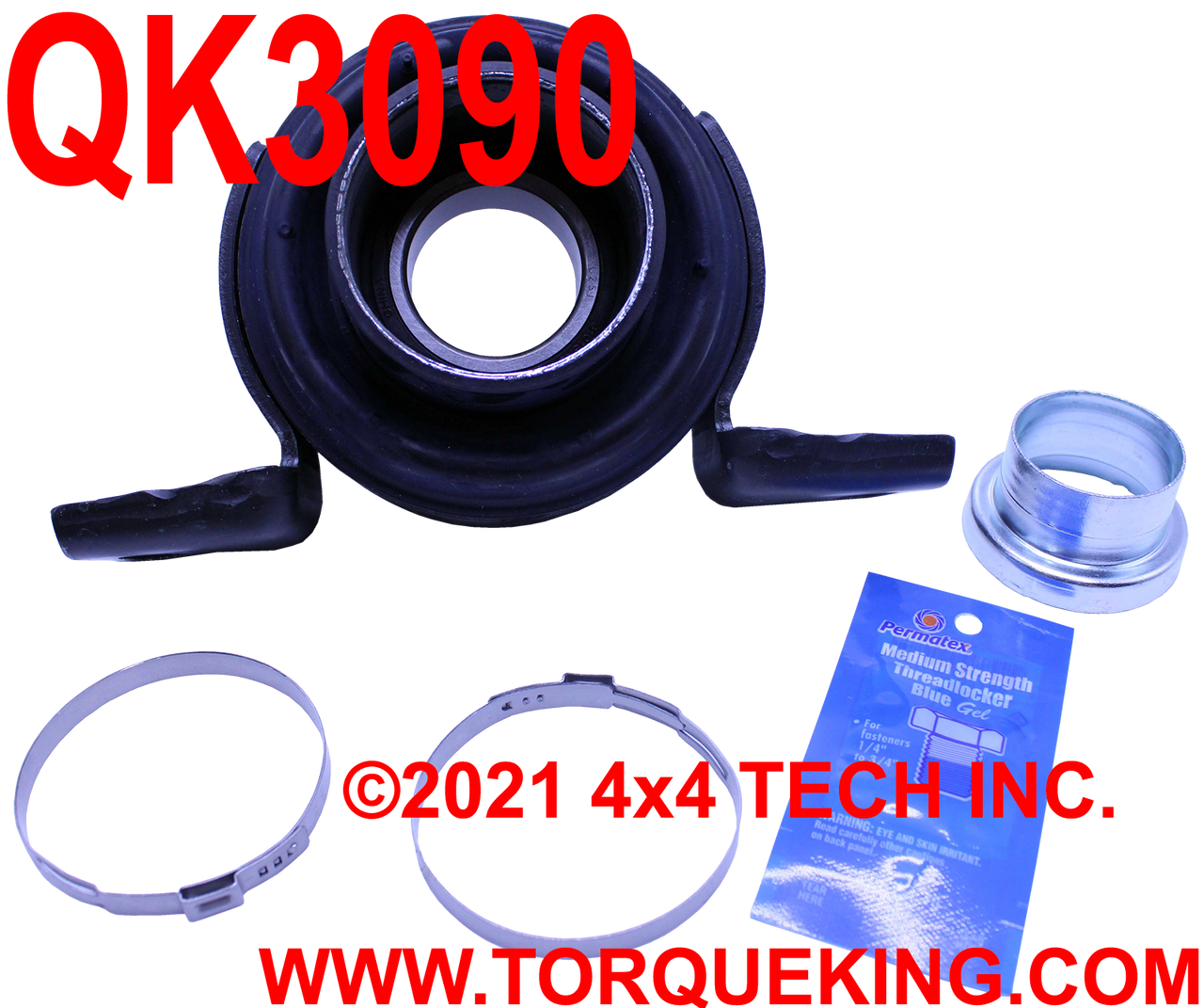 QK3090 Round Center Bearing Kit for 2007-2012 Ram 2500/3500 4x4s Torque King 4x4