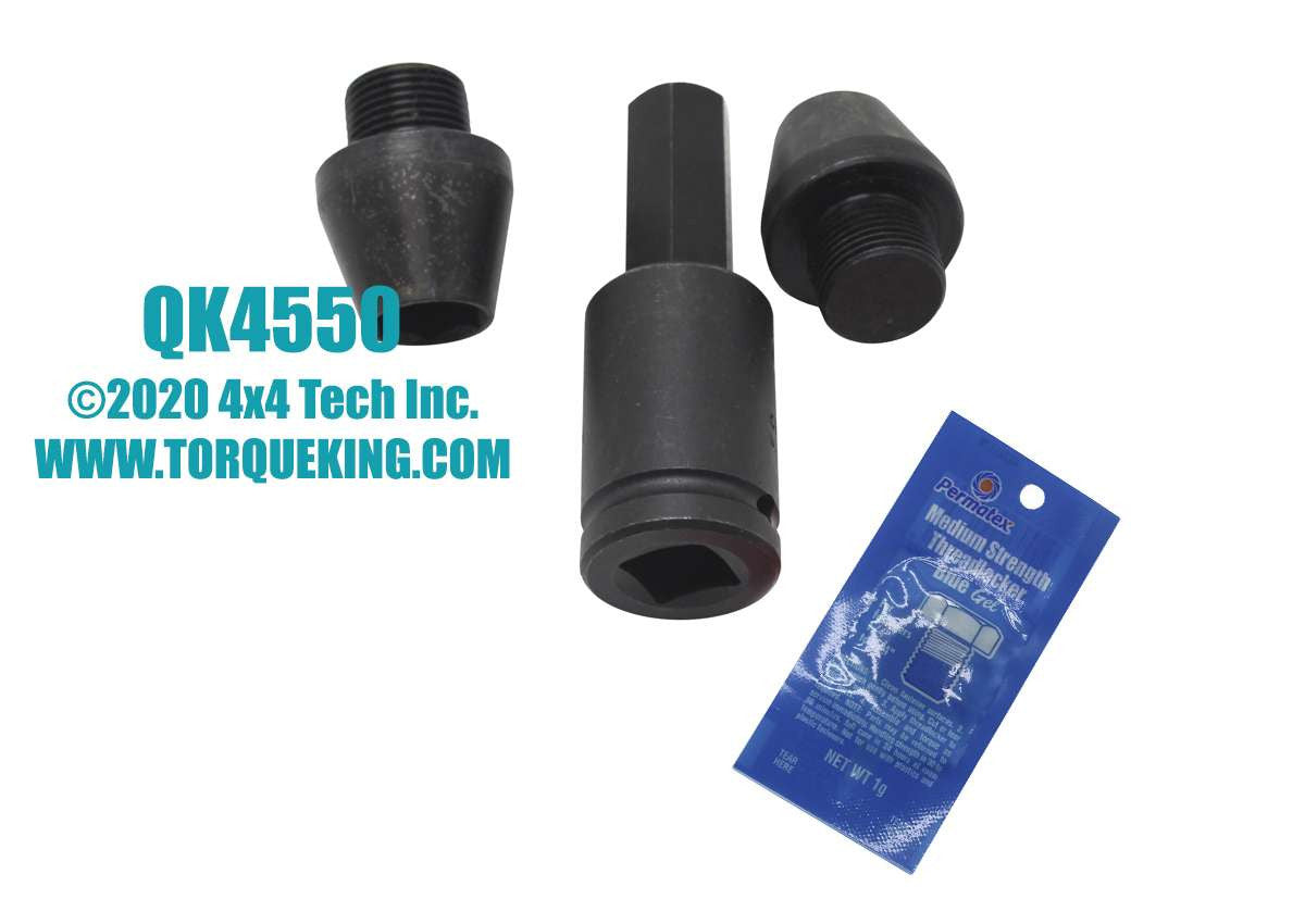 QK4550 Dana 60 and Dana 61 Upper King Pin and Wrench Set Torque King 4x4