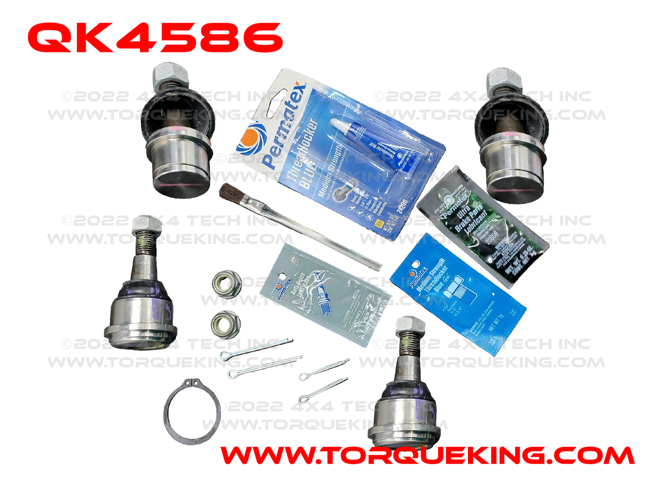 QK4586 AAM OEM Ball Joint Kit for 2003-2013 Ram AAM 925 14 Bolt Axle Torque King 4x4