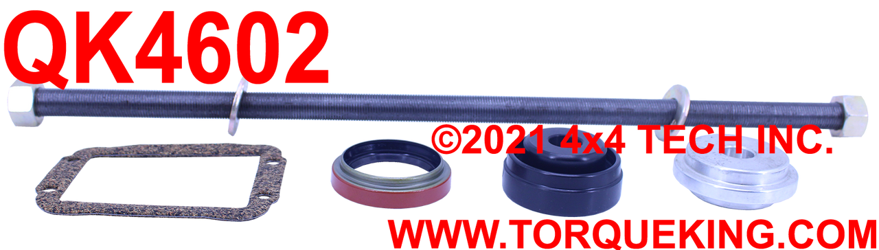 QK4602 Inner Axle Shaft Seal Kit (Right Side Only) for 1984-1987.5 Jeep Torque King 4x4