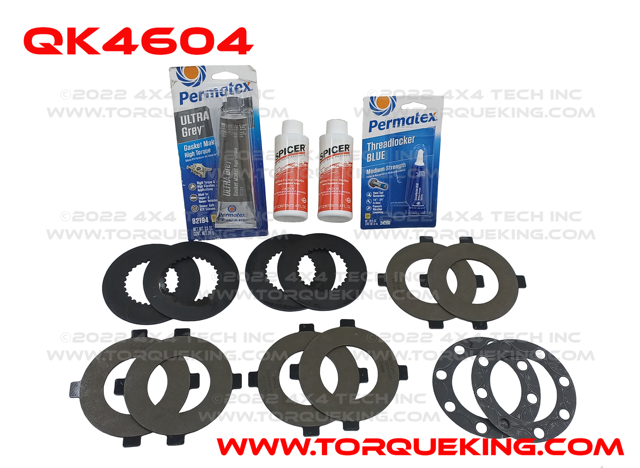 QK4604 Dana 70 Powr-Lok Limited Slip Differential Clutch Kit Torque King 4x4