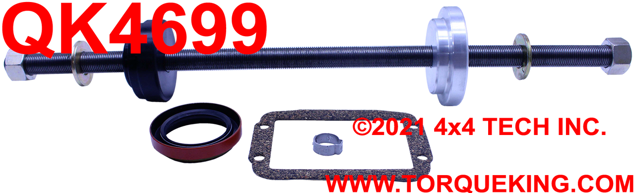 QK4699 Fixed Depth Inner Axle Seal Kit, Right Side Only, 1994-1999 Ram Torque King 4x4