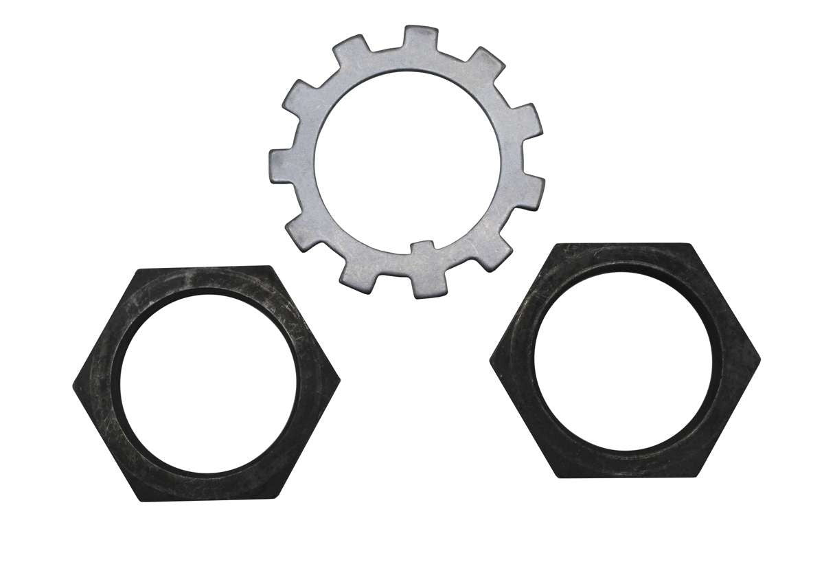 QK4730 2" ID 3 Piece Hex Spindle Nut Kit for Dana Front or Rear Axles Torque King 4x4
