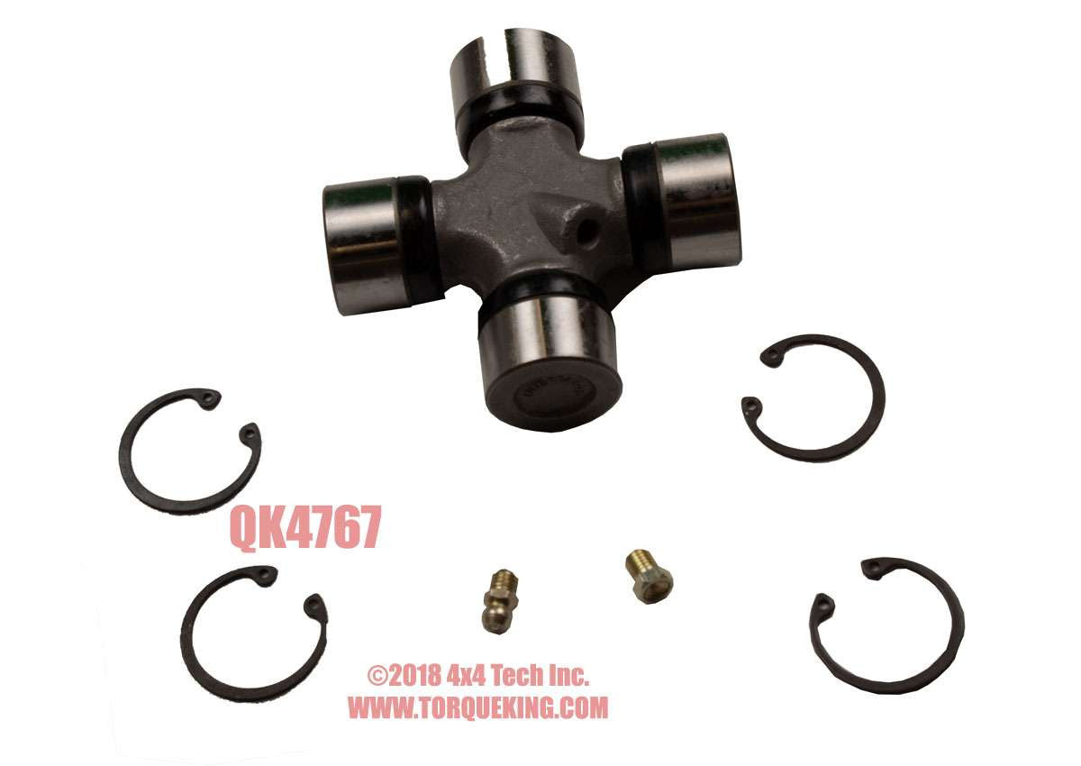 QK4767 Greaseable 1350 U-Joint with Flush Fitting for Limited Clearances Torque King 4x4