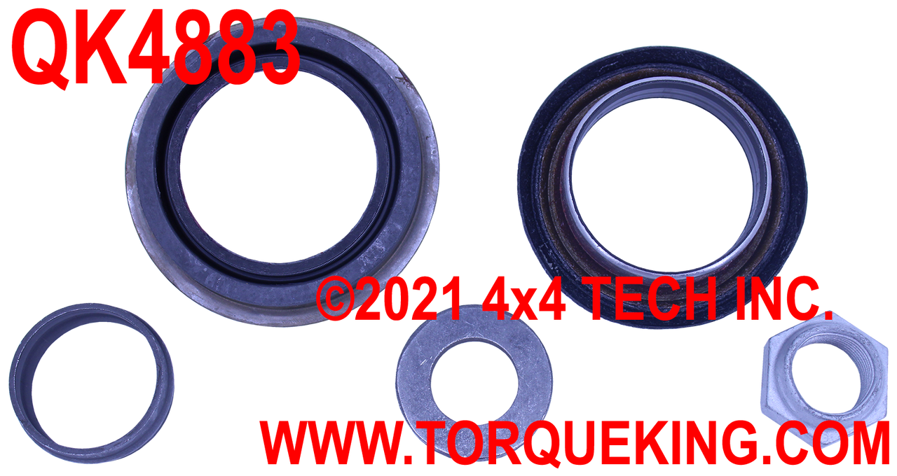 QK4883 AAM 925 or AAM 9-1/4 Front Axle Pinion Seal Kit Dodge or Ram Torque King 4x4