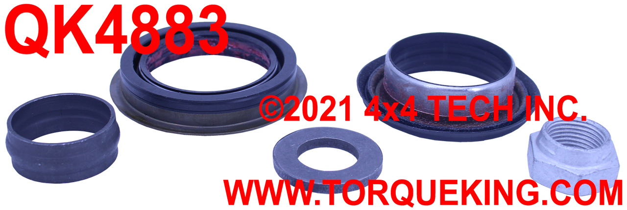 QK4883 AAM 925 or AAM 9-1/4 Front Axle Pinion Seal Kit Dodge or Ram Torque King 4x4